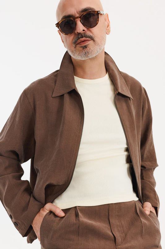 Men's Summer Jacket with Lyocell Blend