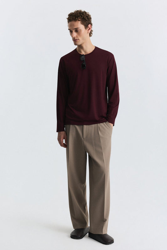 Relax Fit Long-Sleeve T-Shirt