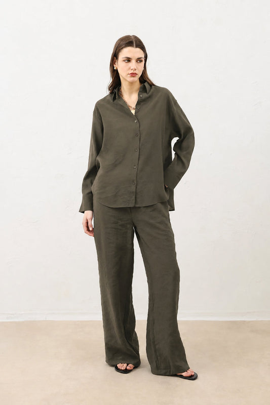 Flowy Oversized Women's Shirt