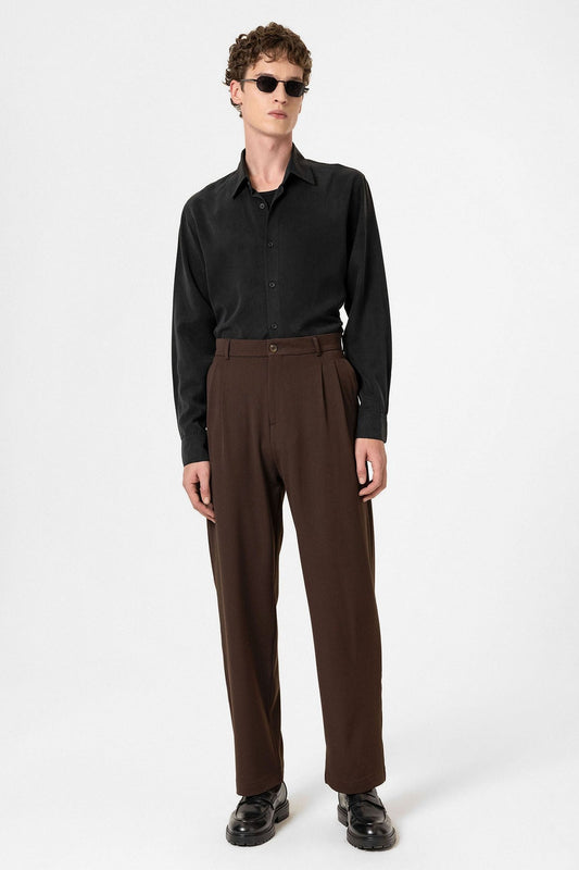 Antioch High-Waisted Pleated Relaxed-Fit Men's Pants