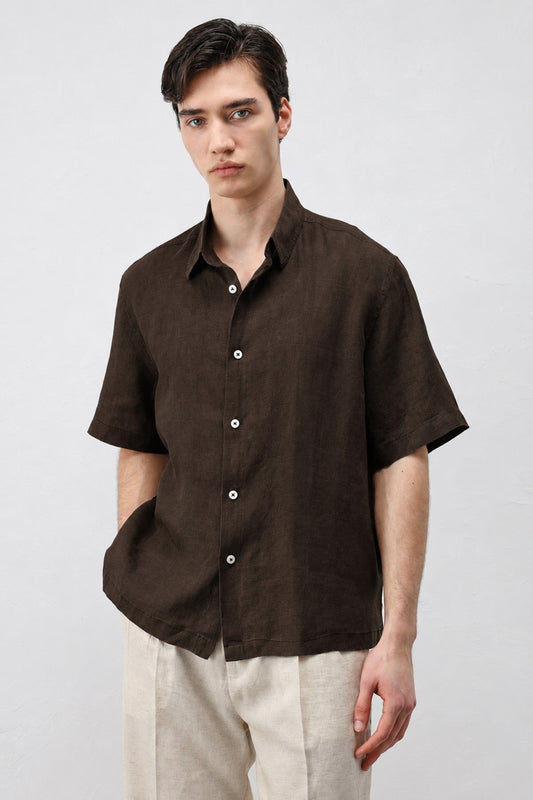 Antioch 100% Linen Relaxed-Fit Men's Shirt