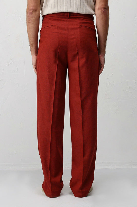 Antioch Linen-Blend Men's Baggy Pants