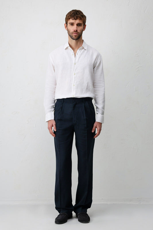 Antioch 100% Linen Relaxed-Fit Men's Shirt