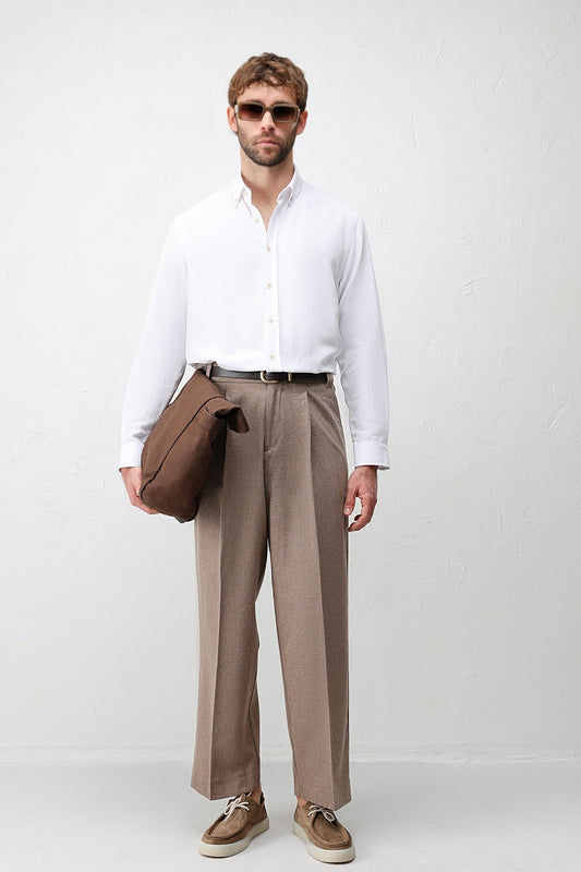 Antioch Linen-Blend Relaxed-Fit Men's Shirt