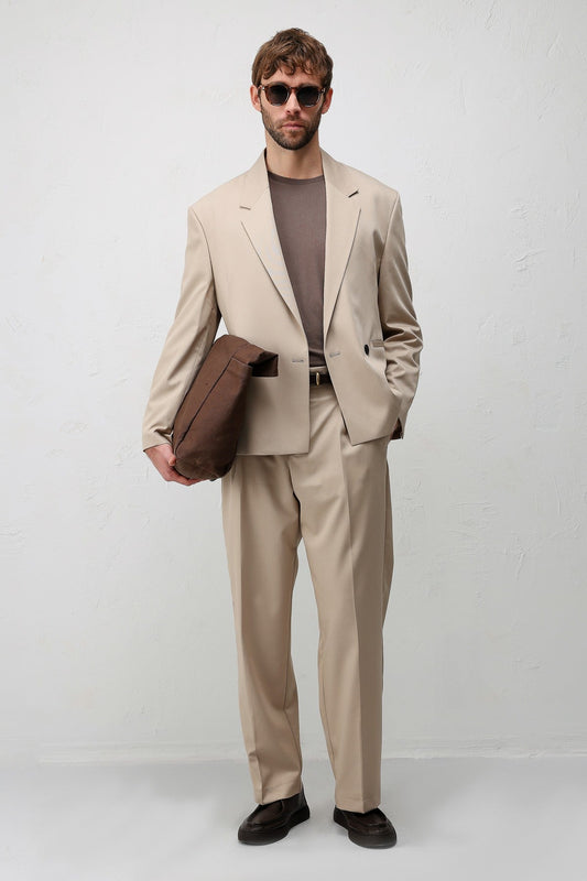 Antioch Relaxed-Fit Pleated Men's Pants