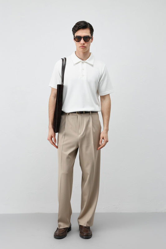 Antioch Basic Polo-Neck Men's T-Shirt