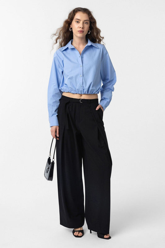 Antioch Crop Poplin Women's Shirt