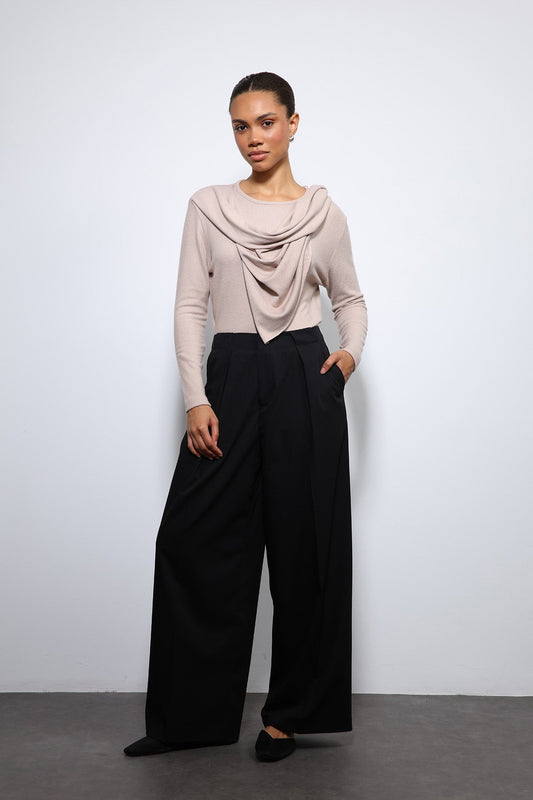 Antioch Pleated Wide-Leg Women's Pants