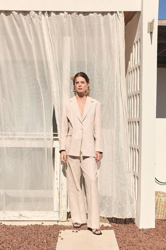 Antioch 100% Linen Women's Blazer Jacket