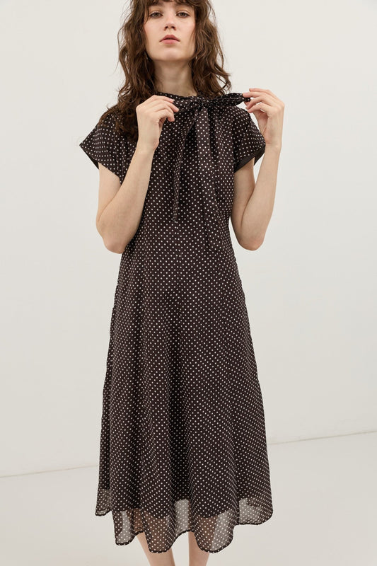 Antioch Polka-Dot Women's Midi Dress