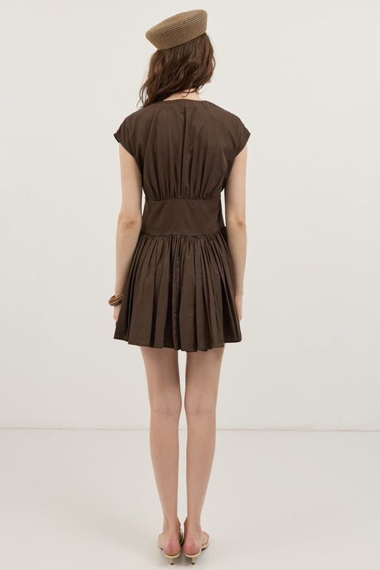 Women's Mini Poplin Dress