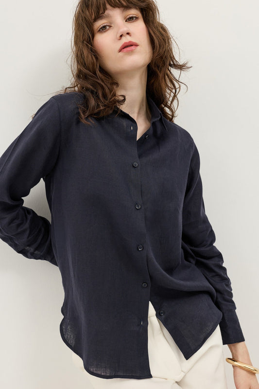 100% Linen Women's Shirt