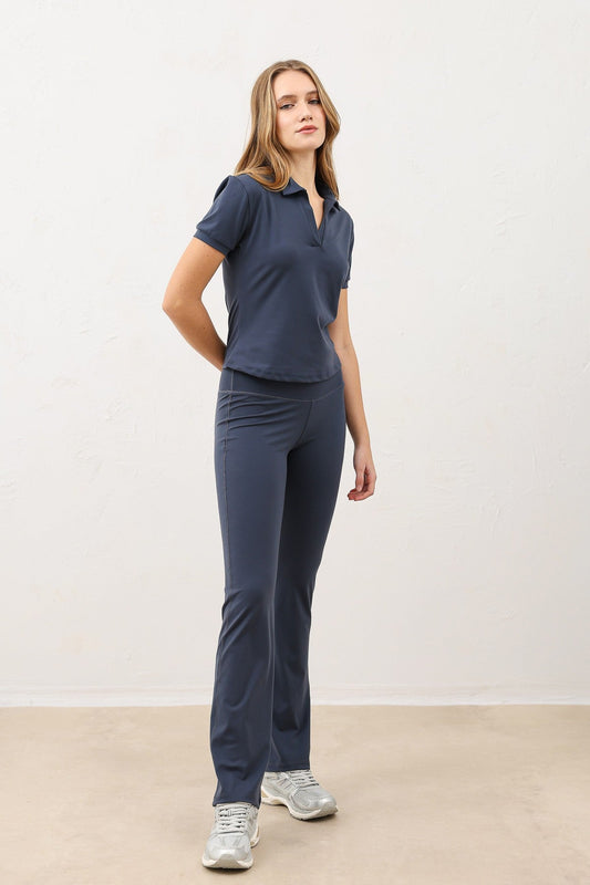 Antioch High-Waisted Women's Flared Leg Leggings