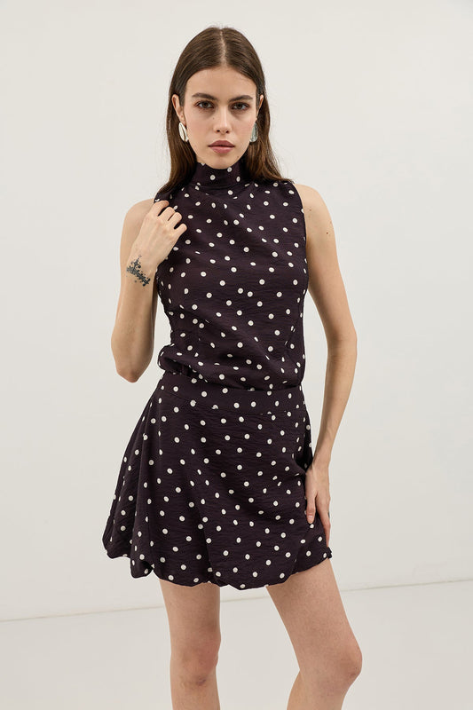 Women's Polka-Dot Top