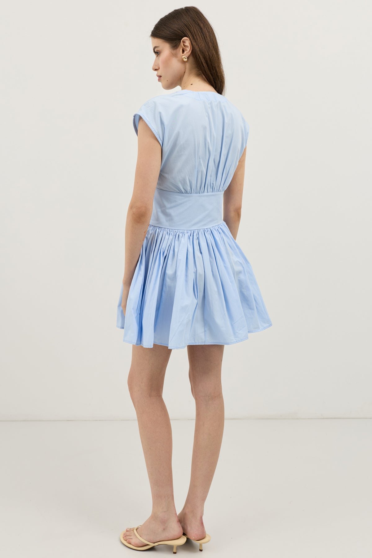 Women's Mini Poplin Dress
