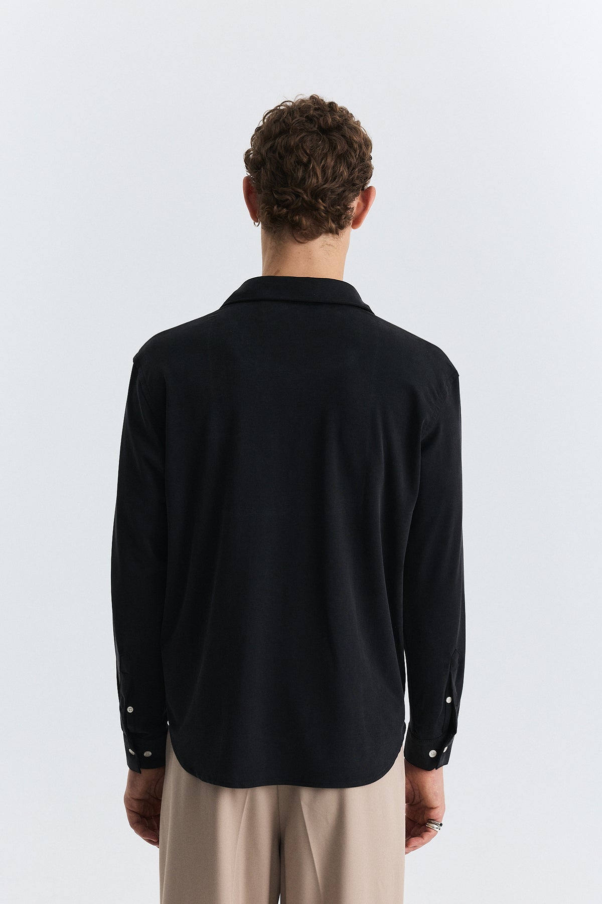 Relaxed-Fit Shirt with Lyocell Blend