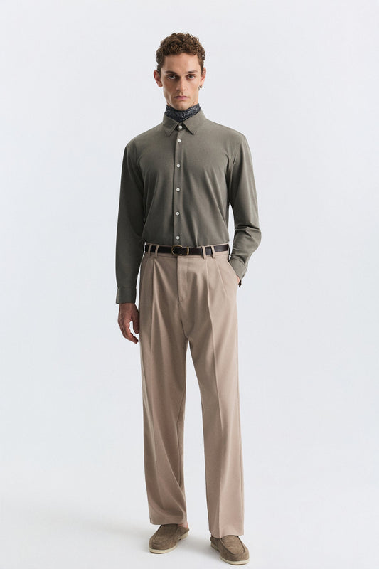 Relaxed-Fit Shirt with Lyocell Blend