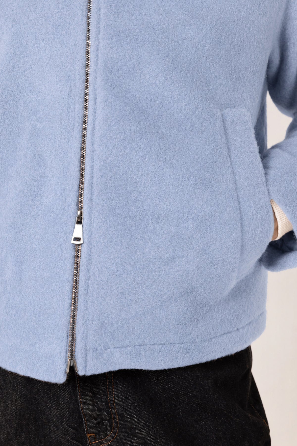 Relaxed-Fit, Soft-Textured Men's Jacket