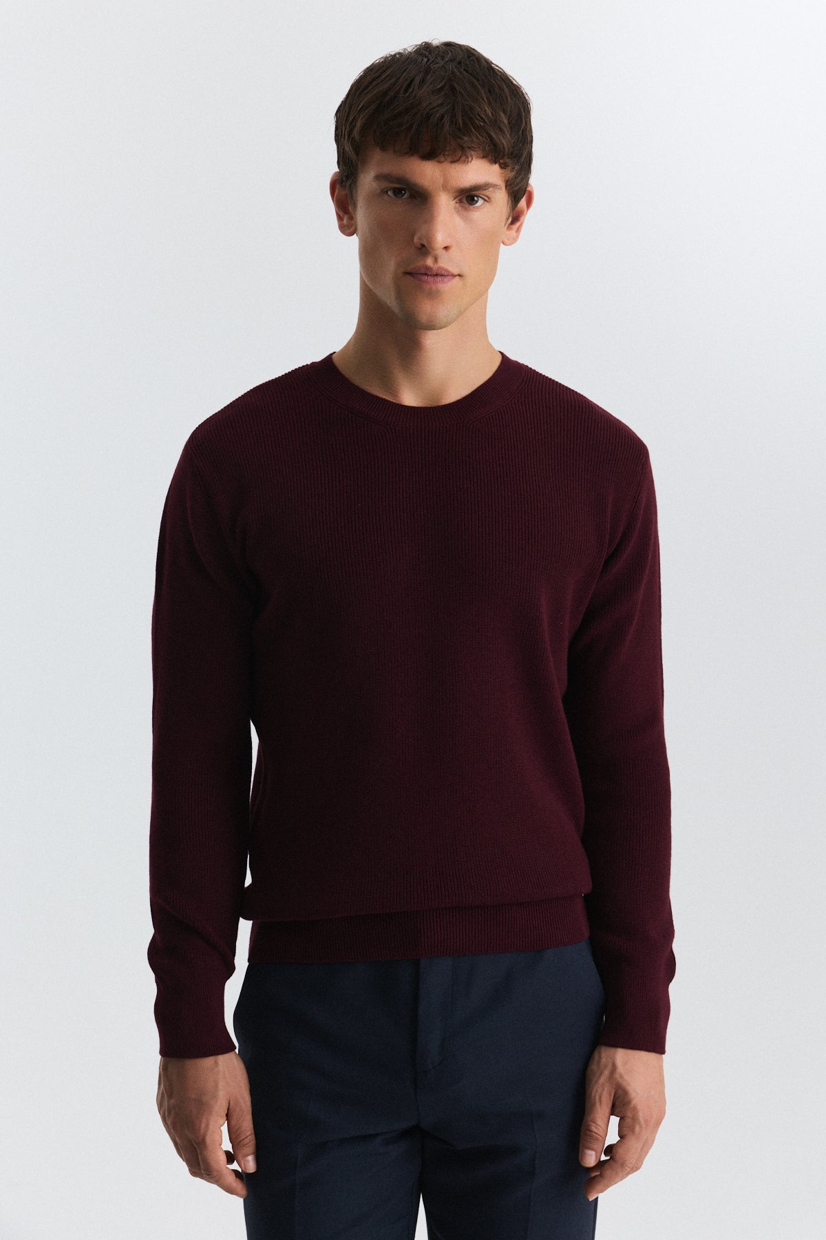 Textured Men's Sweater