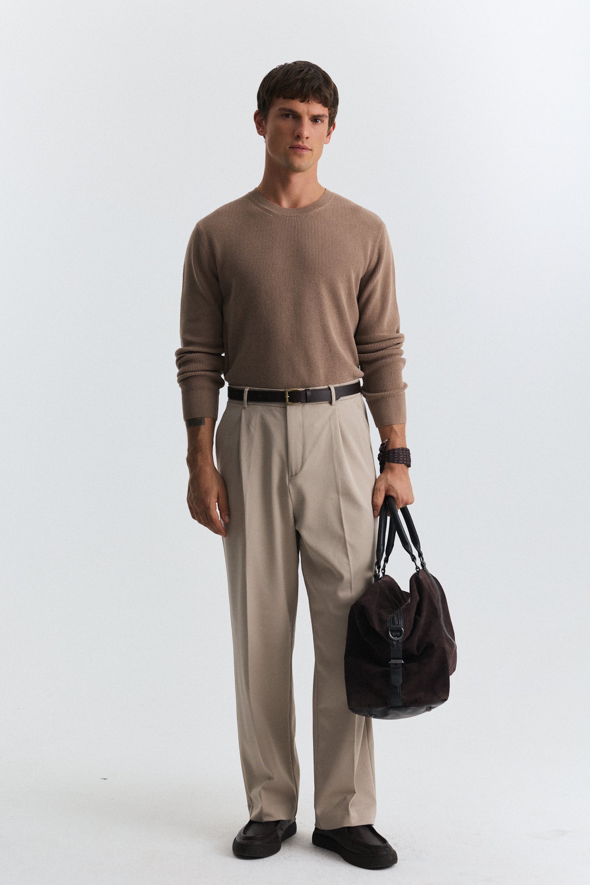 Textured Men's Sweater