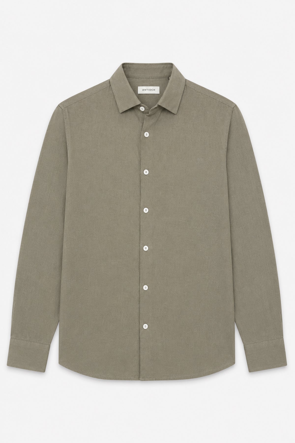 Men's Relaxed-Fit Shirt with Linen Blend