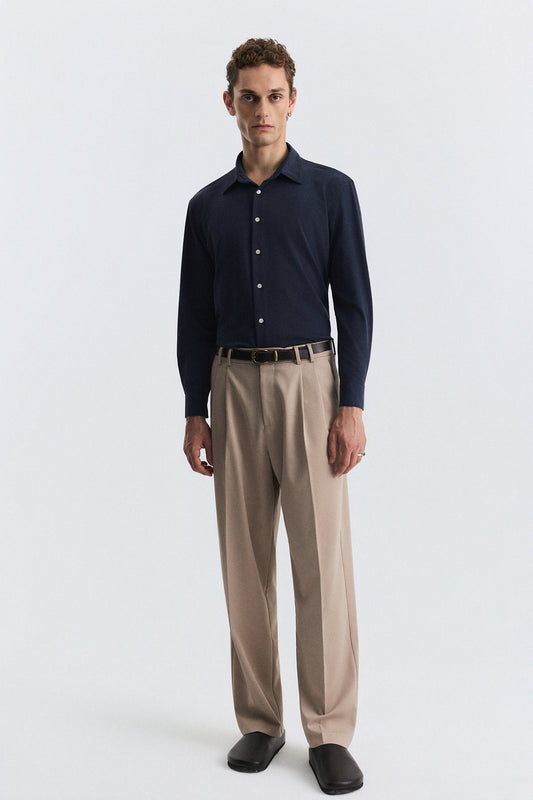 Relaxed-Fit Shirt with Lyocell Blend