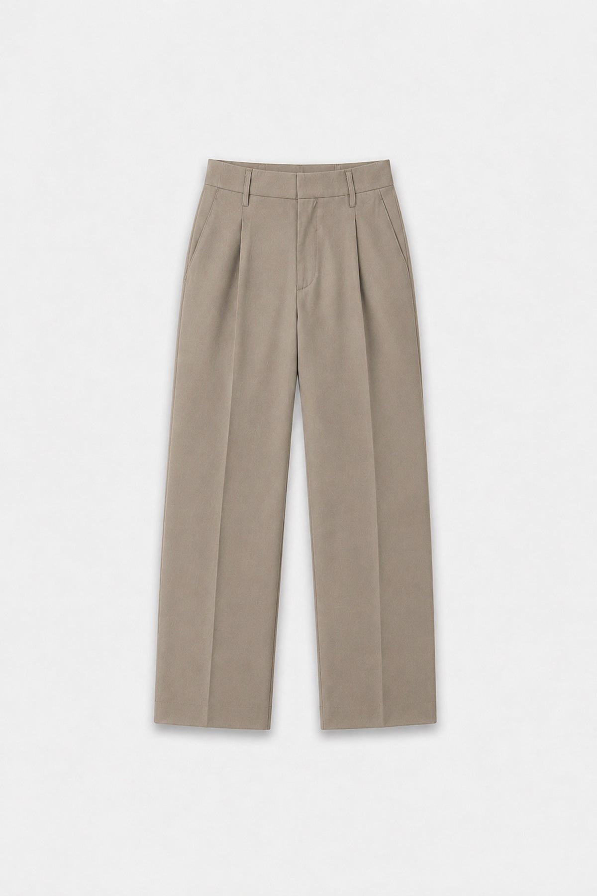 Relaxed-Fit Pleated Men's Pants