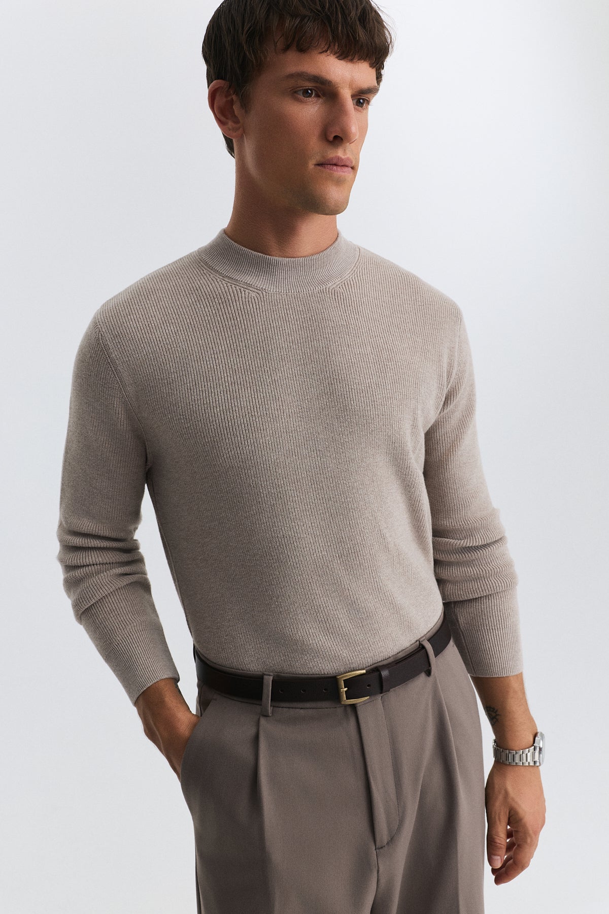 Relax Fit Knit Sweater