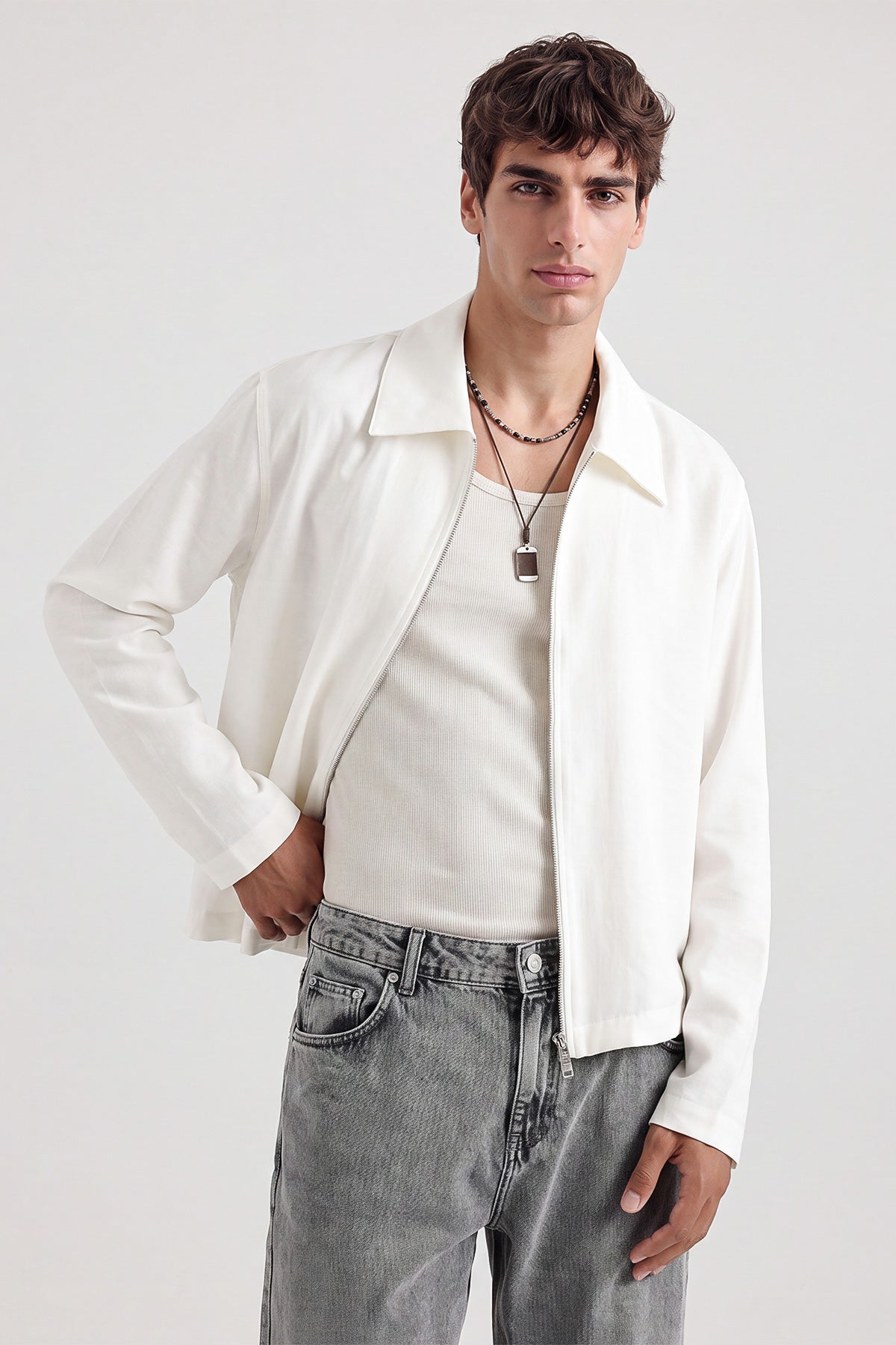Summer Jacket with Lyocell Blend