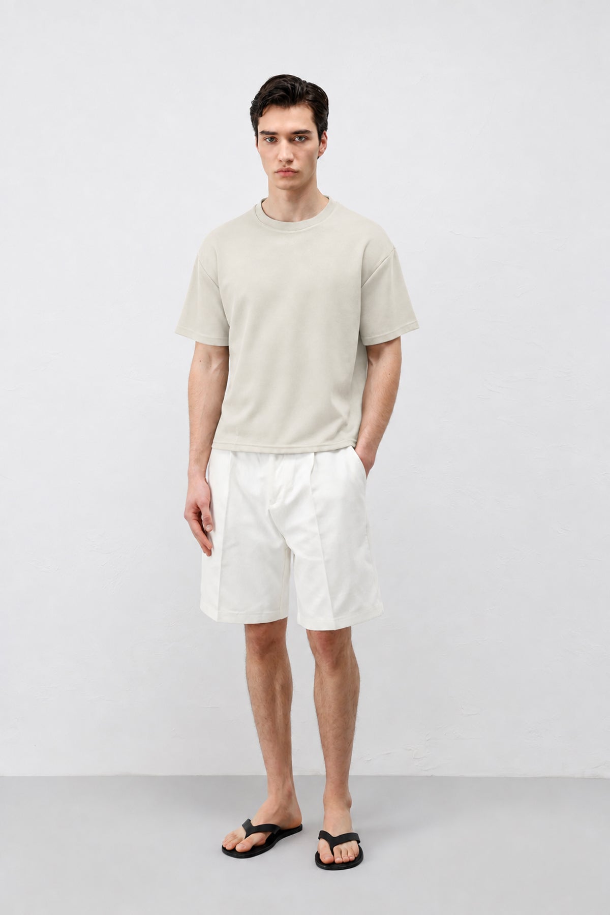 Crop Fit Men's T-Shirt