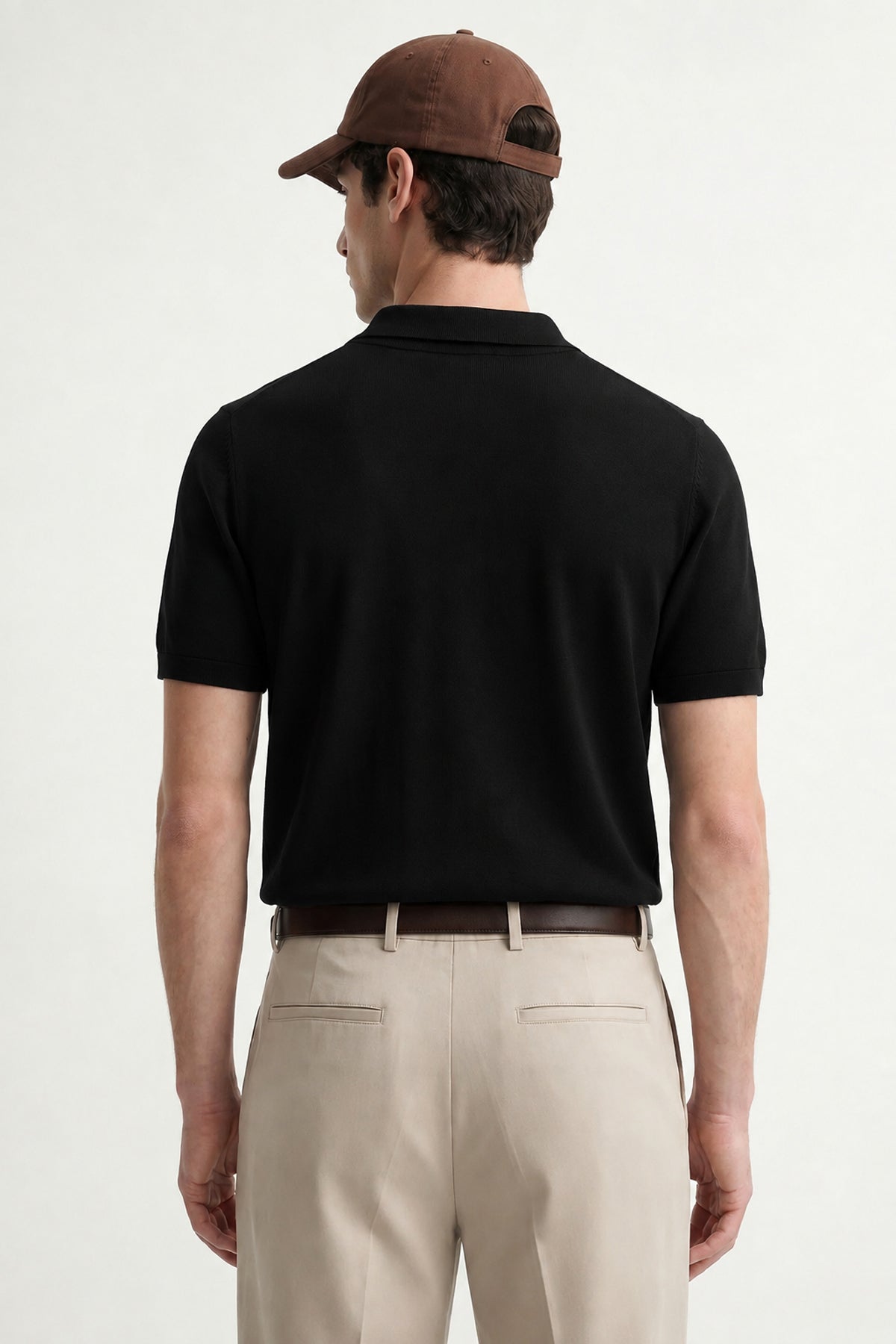 Men's Button-Down Polo Shirt