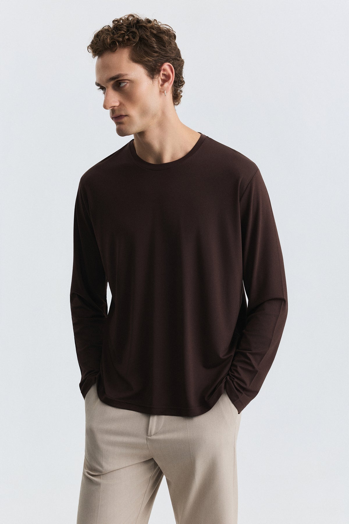 Relax Fit Long-Sleeve T-Shirt