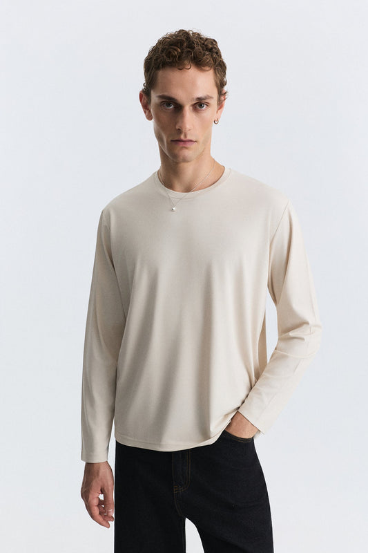 Relax Fit Long-Sleeve T-Shirt