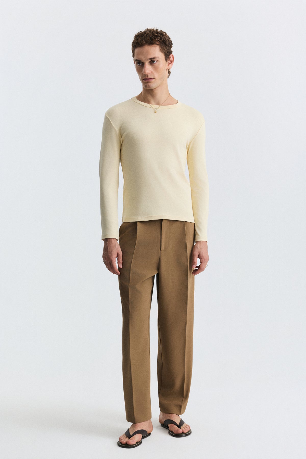 Cotton Long-Sleeve T-Shirt