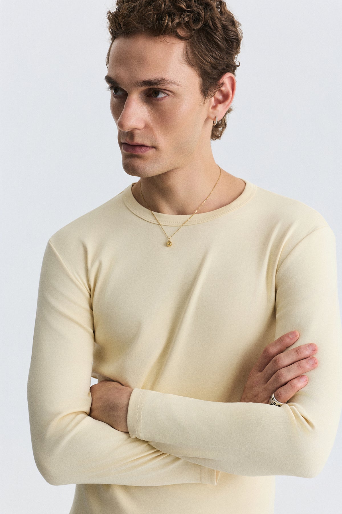 Cotton Long-Sleeve T-Shirt