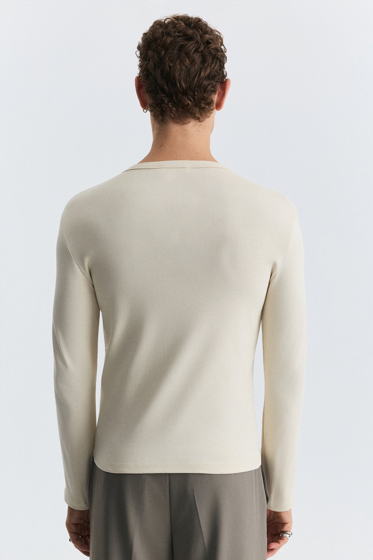 Cotton Long-Sleeve T-Shirt