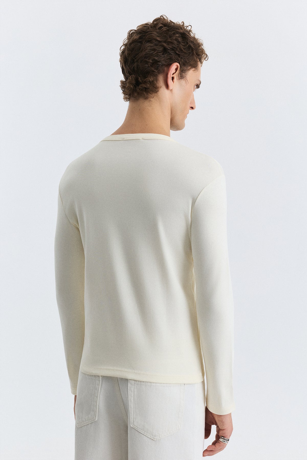 Cotton Long-Sleeve T-Shirt