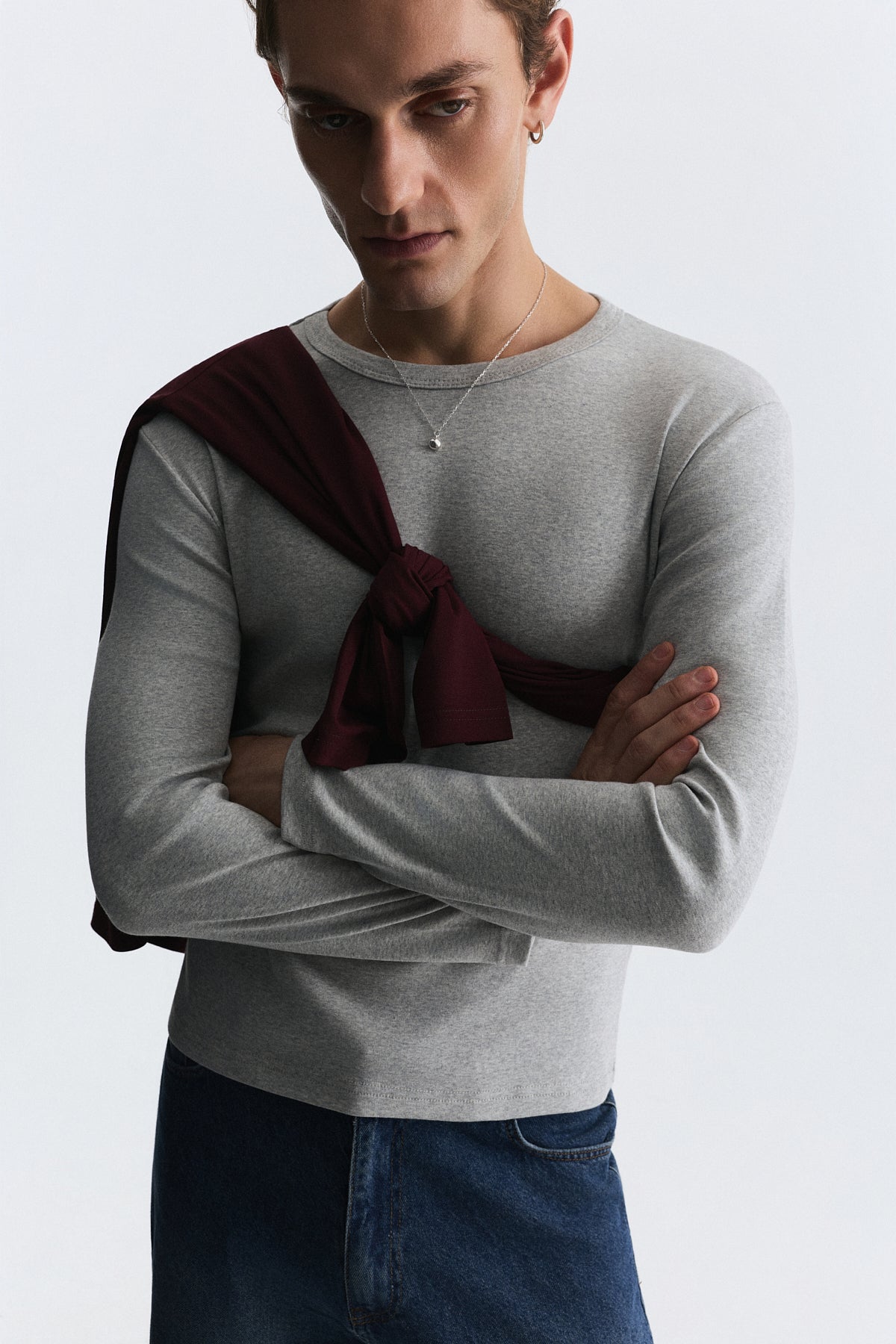Cotton Long-Sleeve T-Shirt