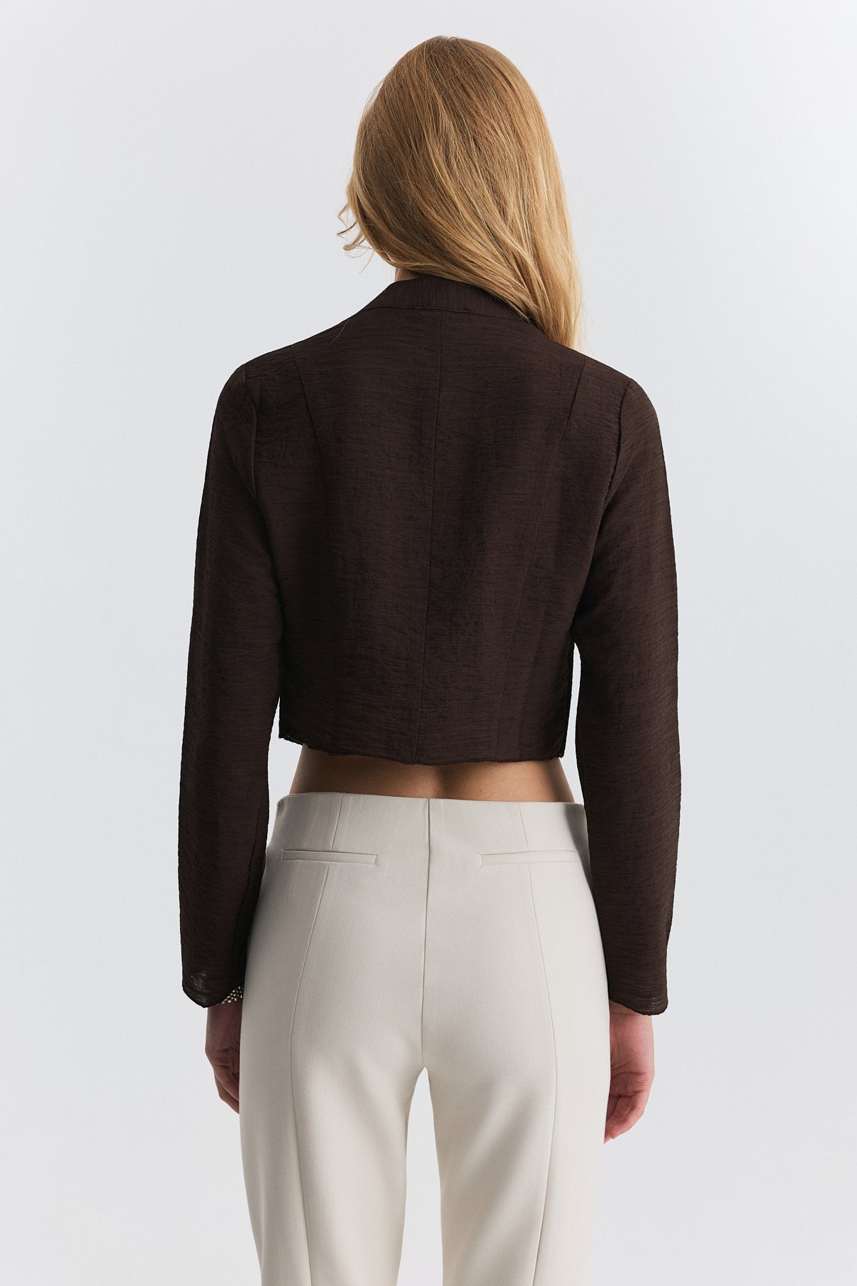 Relax Fit Embellished Button-Down Shirt