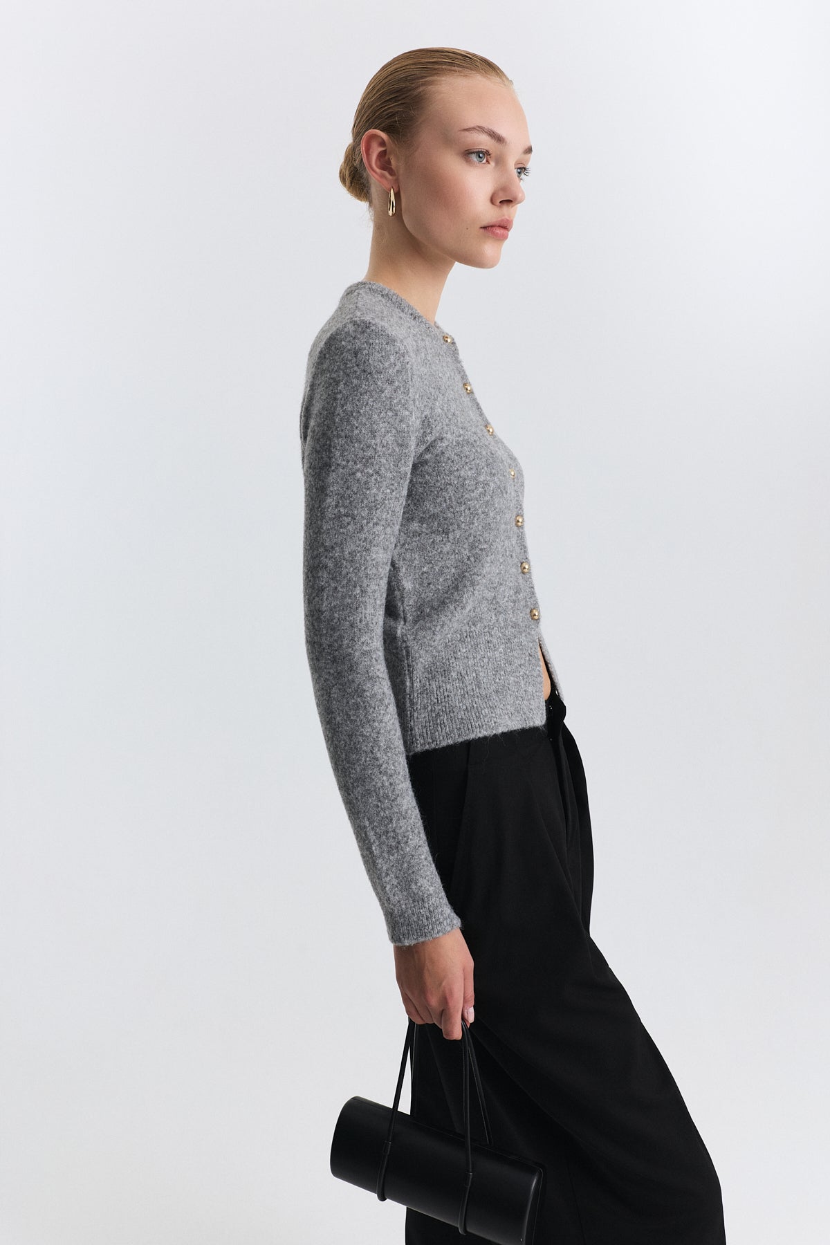 Soft-Textured Cardigan