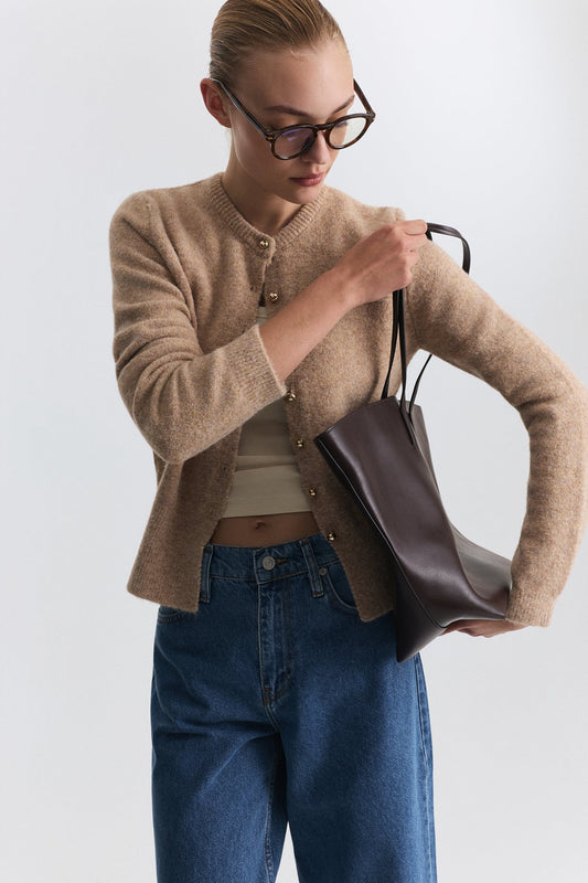Soft-Textured Cardigan