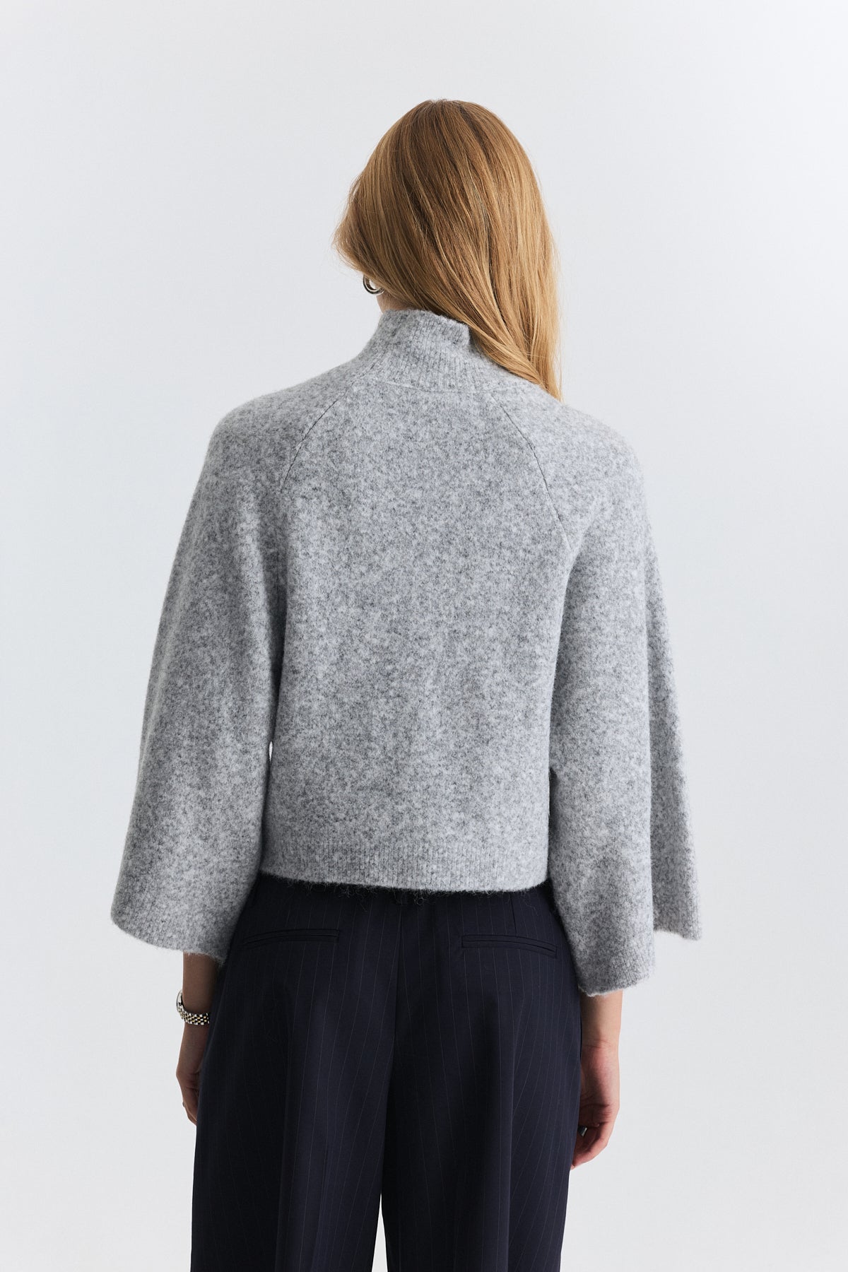 Bat-Sleeve Sweater