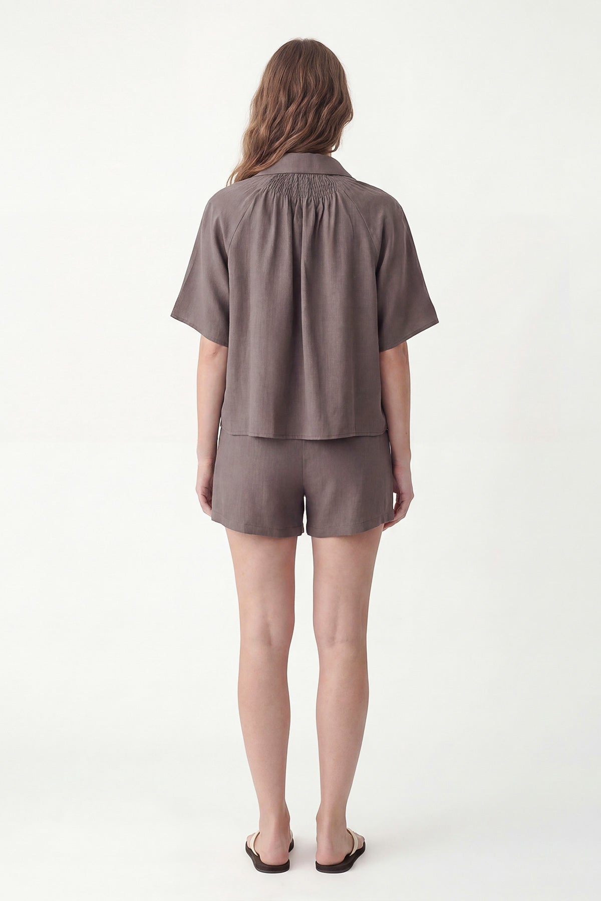 100% Lyocell Shorts Set