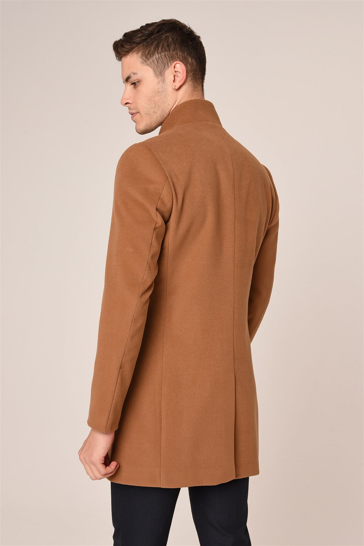 Antioch Men's Wool-Blend Cashmere Coat