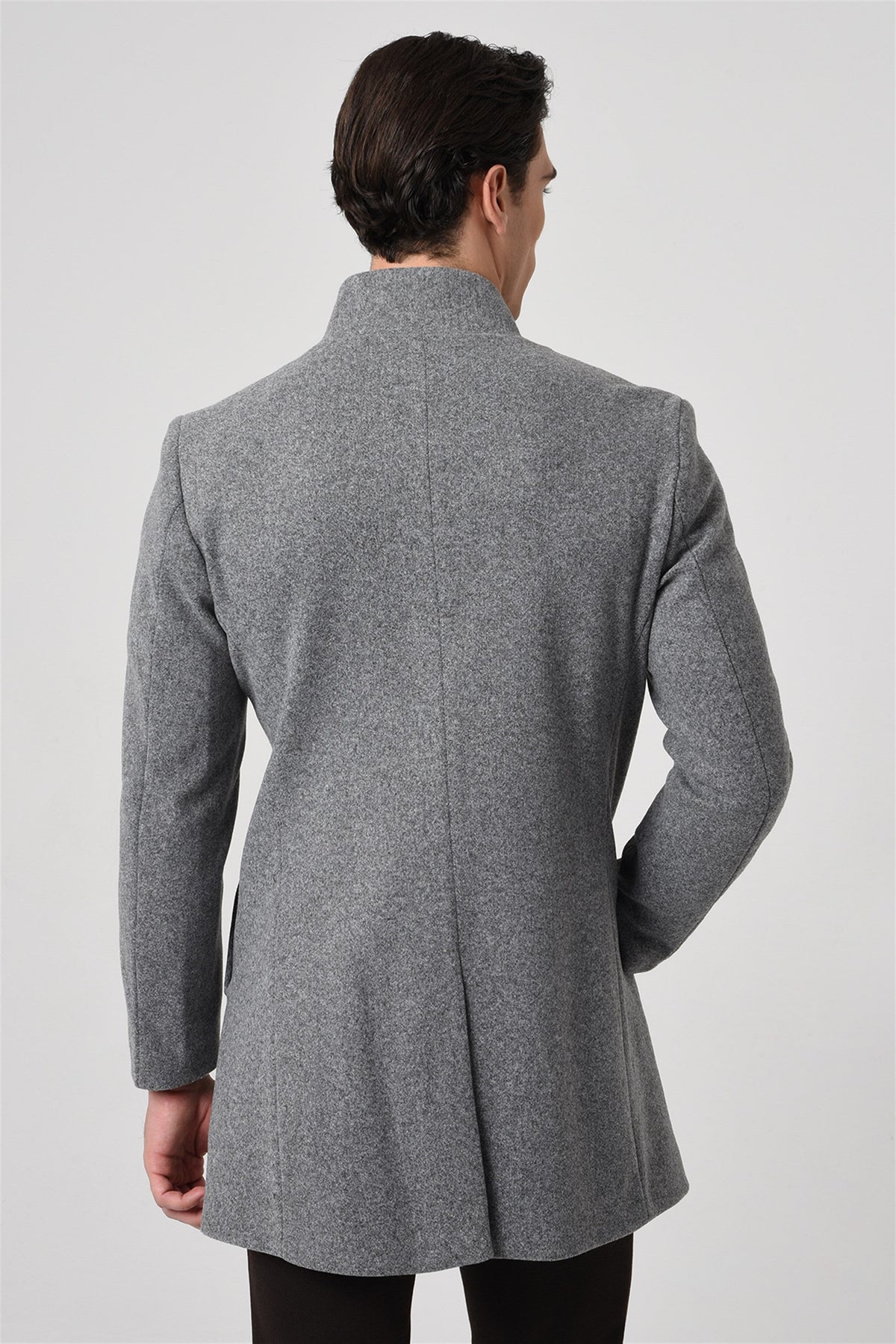 Antioch Men's Wool-Blend Cashmere Coat