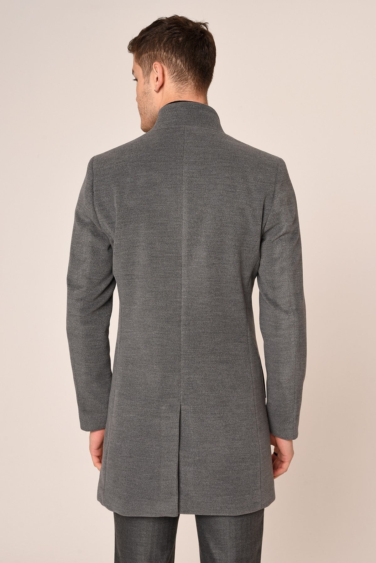Antioch Men's Wool-Blend Cashmere Coat