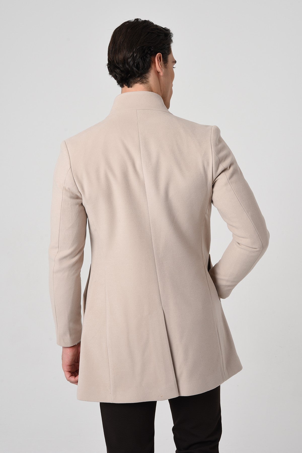 Antioch Men's Wool-Blend Cashmere Coat
