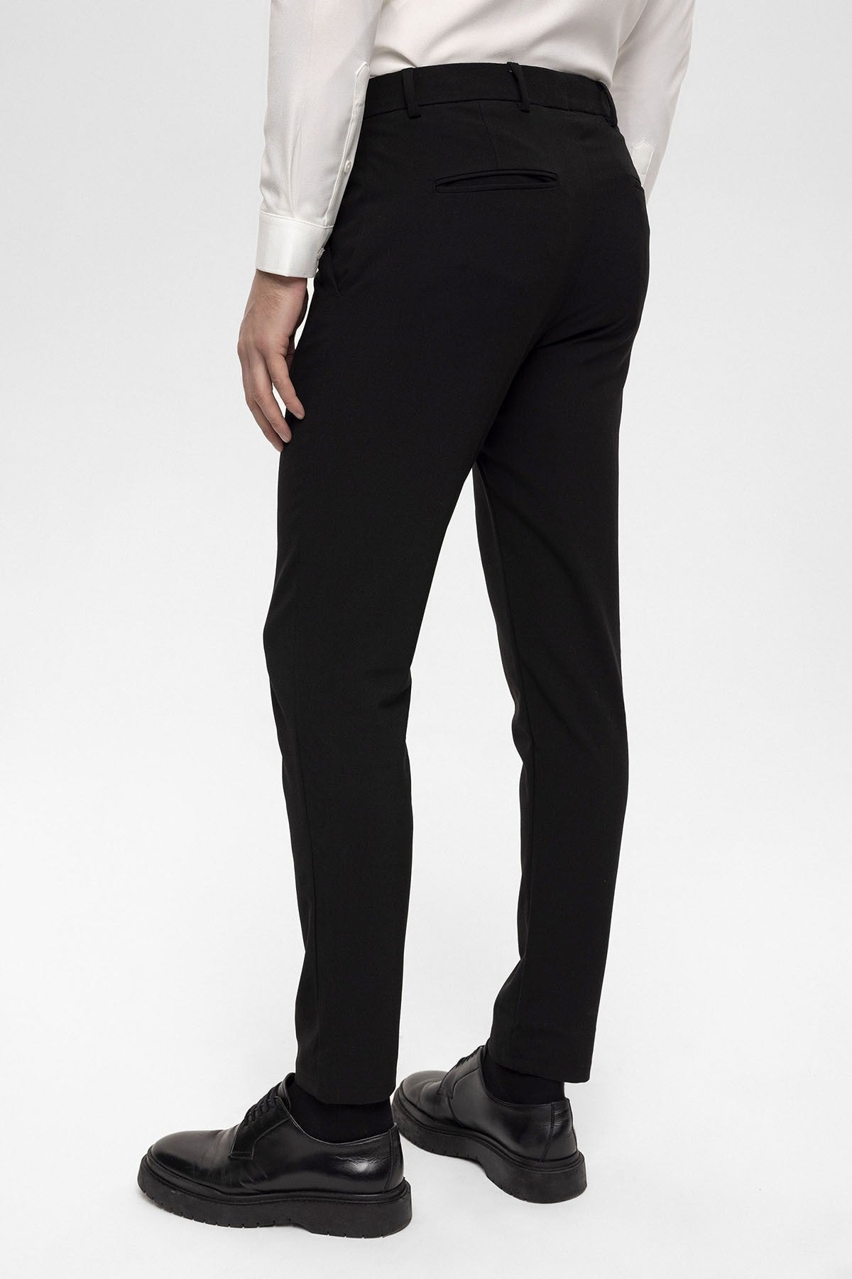 Antioch Men's Accessories: Slim-Fit Pants with Detailed Design