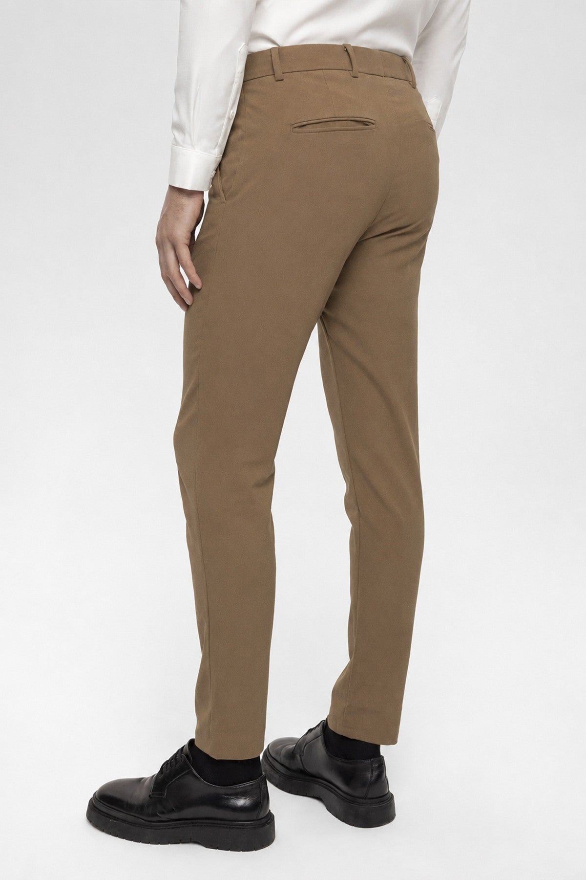 Men's Accessories: Slim-Fit Pants with Detailed Design