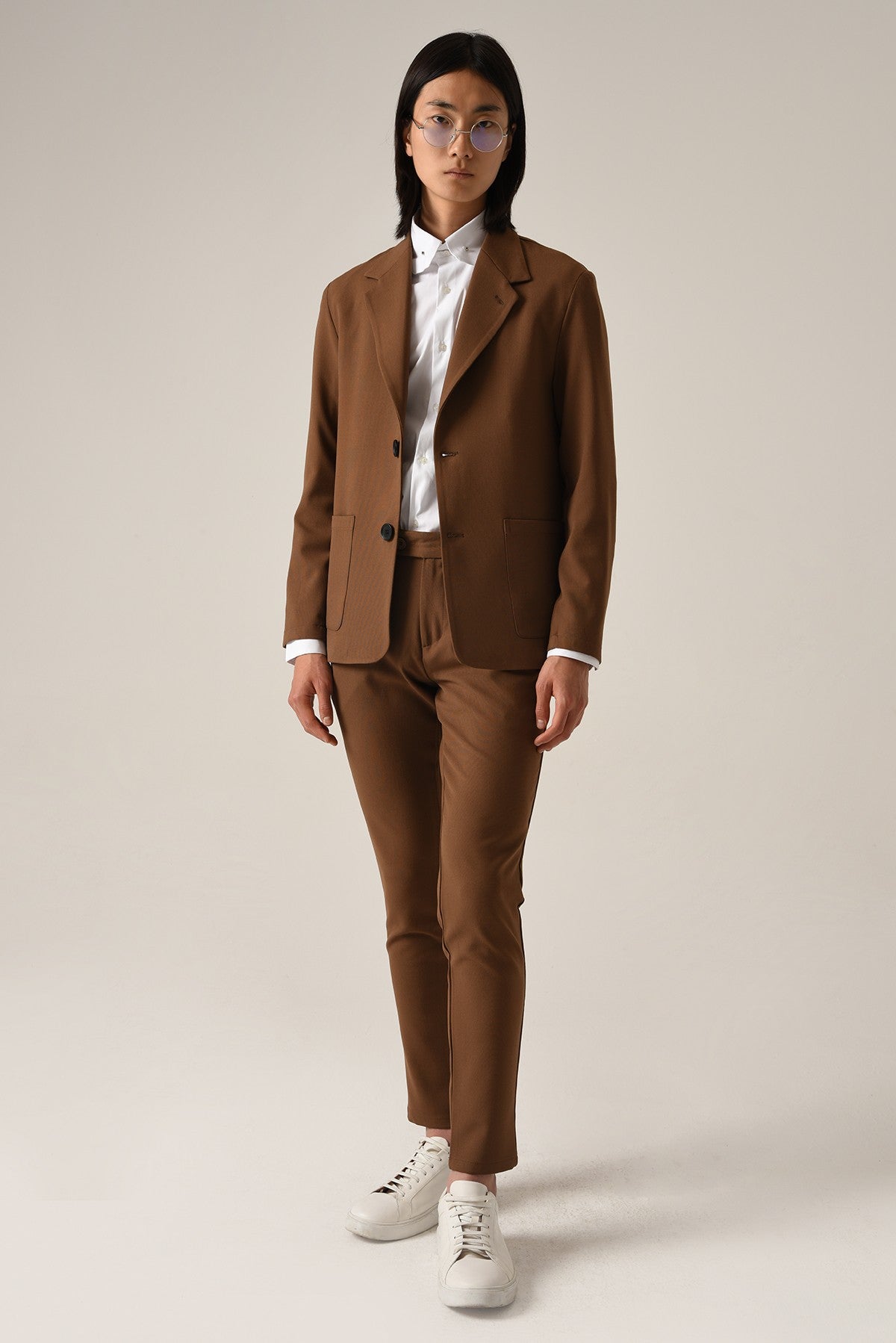 Men's Accessories: Slim-Fit Pants with Detailed Design